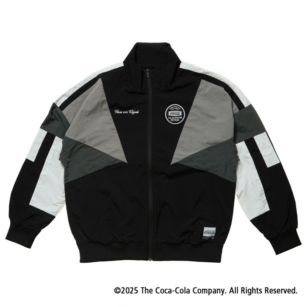 20ssFCRB×Coca-Colaコラボ　ウォームアップジャケット 赤/黒 エフシーレアルブリストル F.C.Real Bristol x コカ コーラ COCA