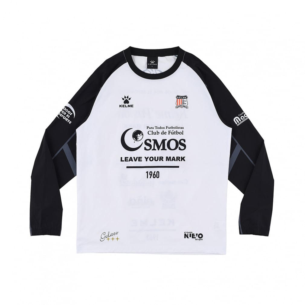 ピステシャツ(ホワイト×ブラック-S)