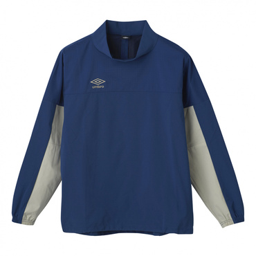 THE THIRD by UMBRO ラインドクロストップ(ネイビー-S)