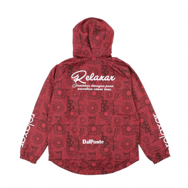 バンダナ柄昇華フードピステジャケット (メッシュあり)