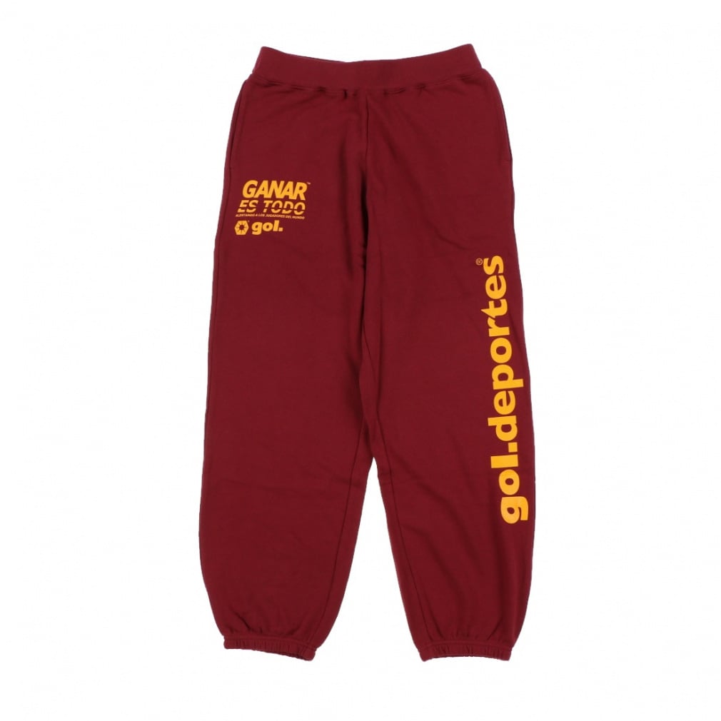 グレー スウェットパンツ 赤いパッチ 金色ロゴ Amazon.co.jp: ゴールドジム(GOLD'S GYM) スウェットパンツ80's (G6190