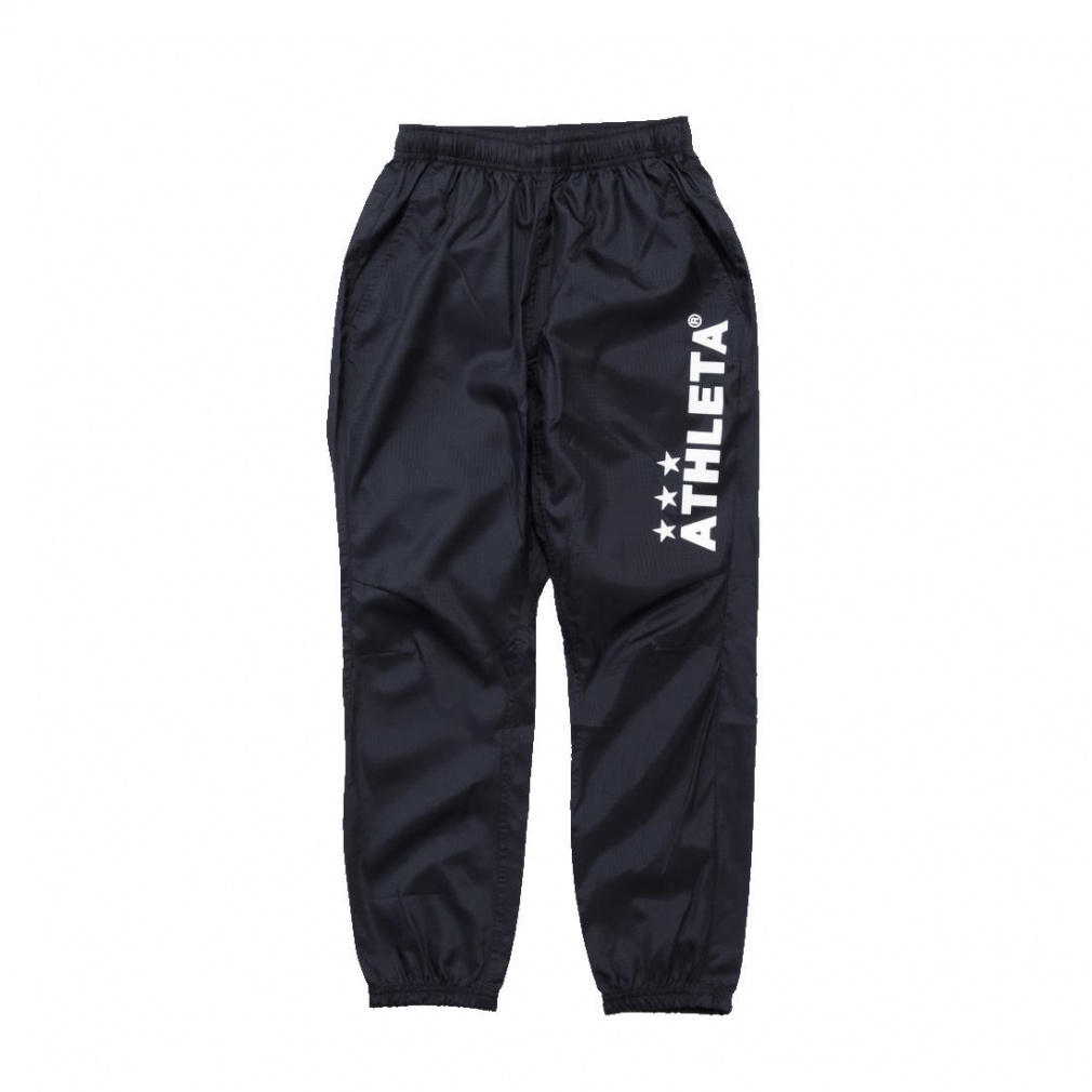 ATHLETA 防風ピステパンツ ブラック M ATHLETA アスレタ メンズ サッカーウェア 上下セット ピステ