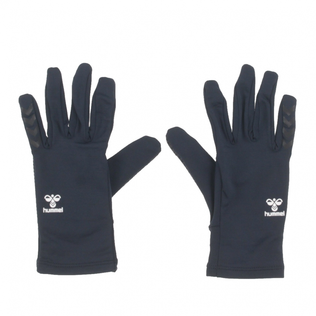 防水スキーグローブ ネイビー ブラック 反射ストライプ グローブ 防水