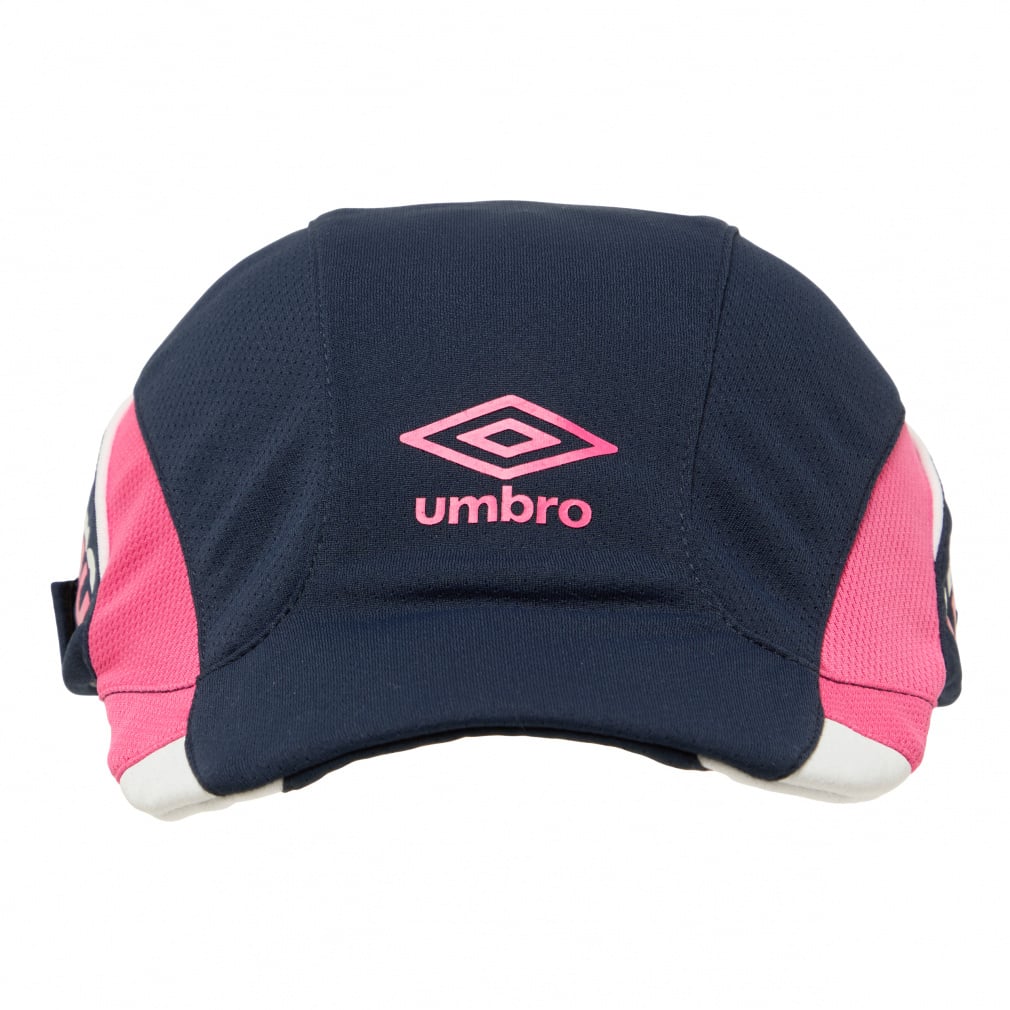 ジュニアクーリングフットボールプラクティスキャップ(ネイビー×ピンク-M)