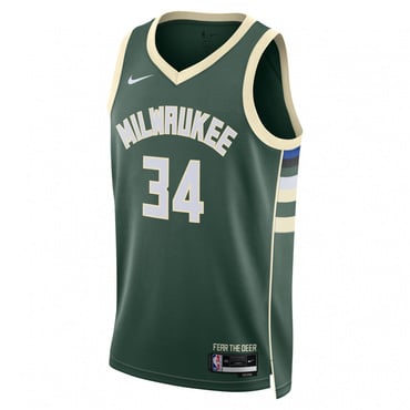 ミルウォーキー バックス アイコン エディション 2022/23 Dri-FIT NBA スウィングマン ジャージー
