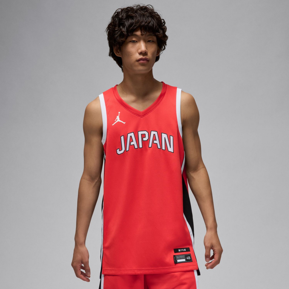 Jordan JPN バスケットボール タンクトップ　日本代表 Japan Limited Road BLK OLY24 日本代表 ジャージ タンクトップ