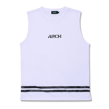Arch blur-flow sleeveless shirt 「DRY」