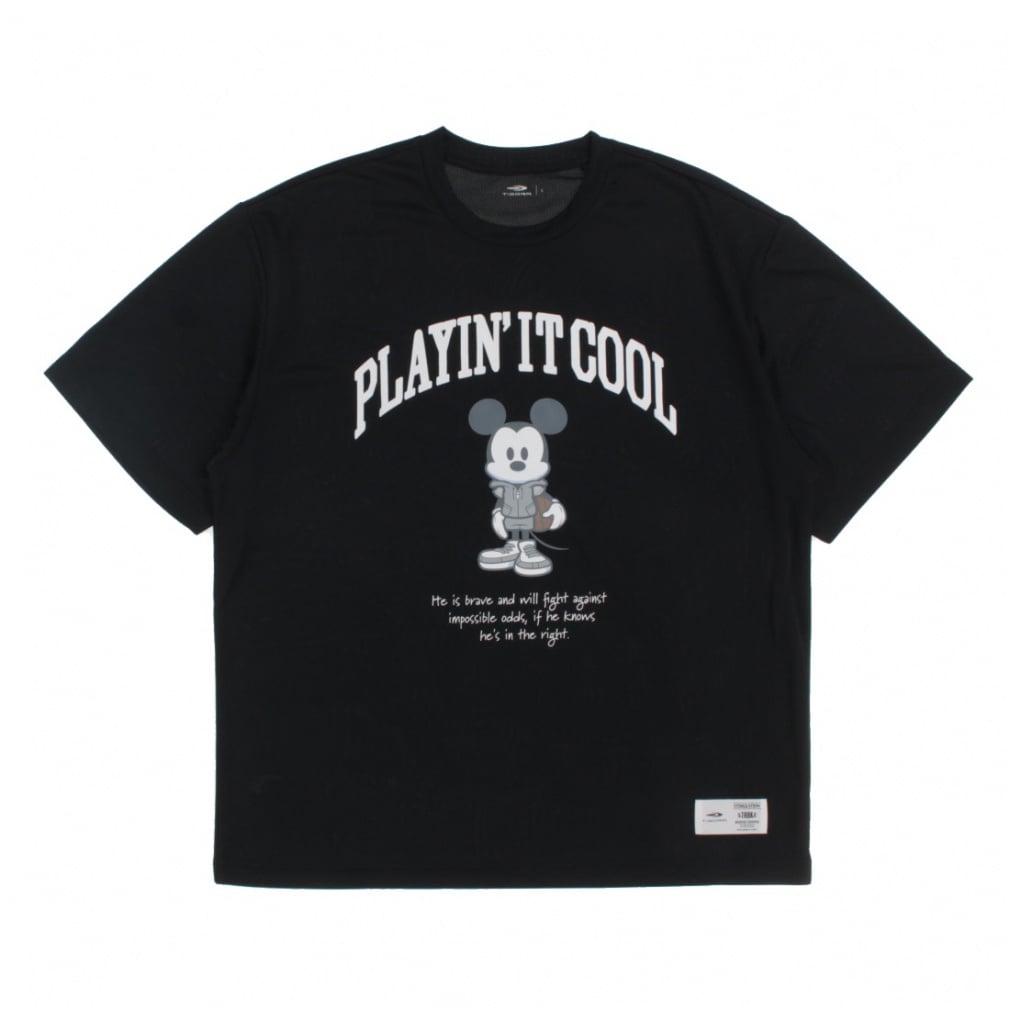 ディズニー メンズ レディス バスケットボール 半袖Tシャツ
