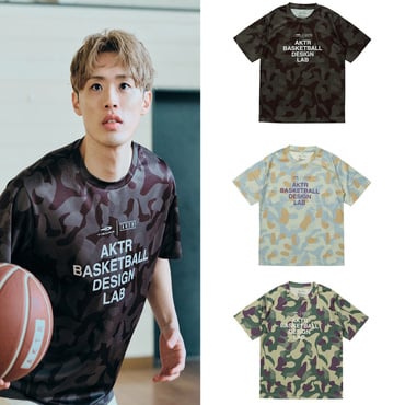 TIGORA×AKTR B.B CAMO Tシャツ