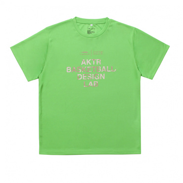 LOGOプリントTシャツ(グリーン-S　ユニセックス)
