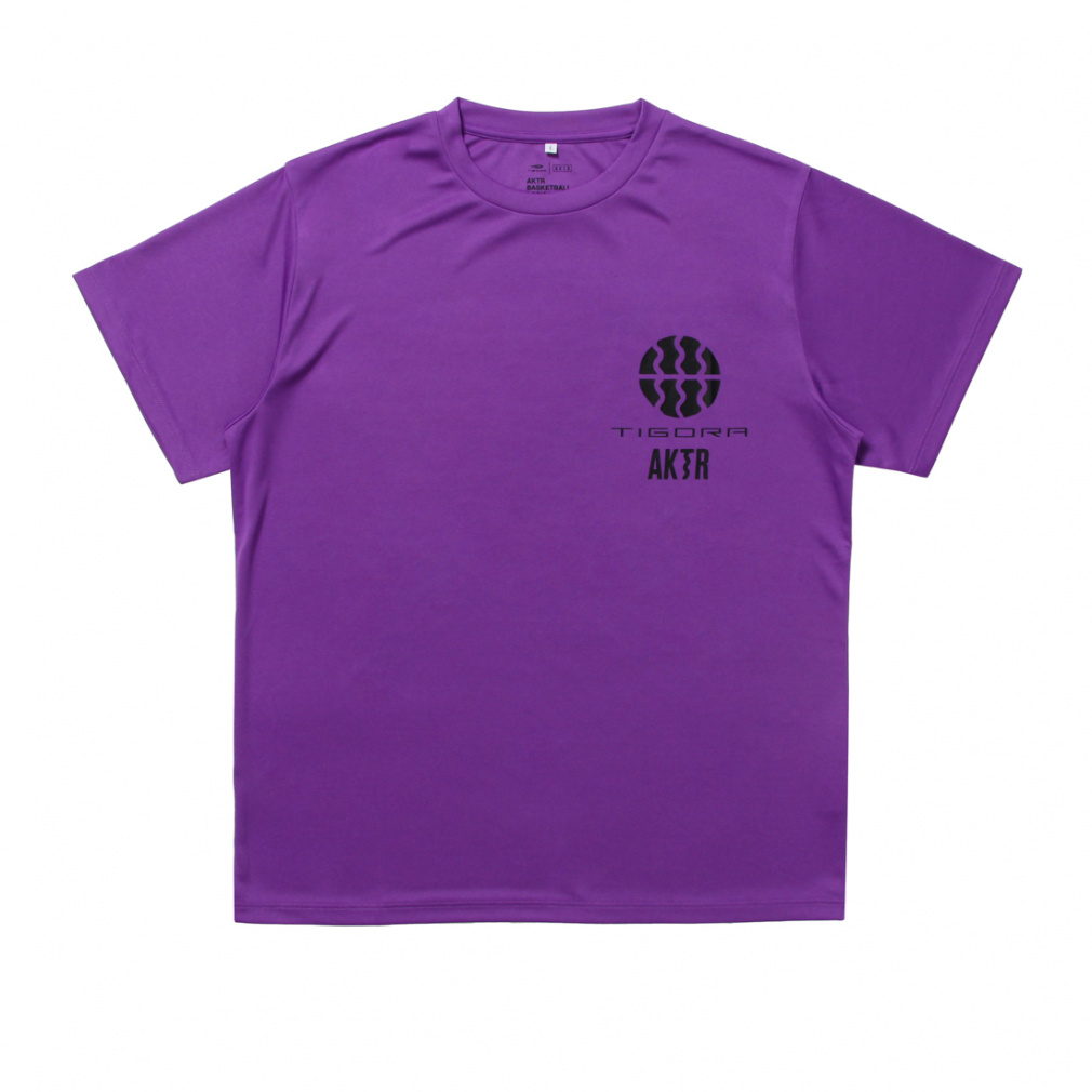 MELTY GRAPHIC Tシャツ(パープル-S　ユニセックス)
