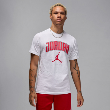 ジョーダン CITY 88 クルー S/S Tシャツ(ホワイト×レッド-XS　ユニセックス)