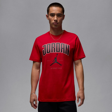 ジョーダン CITY 88 クルー S/S Tシャツ(レッド×ブラック-XS　ユニセックス)
