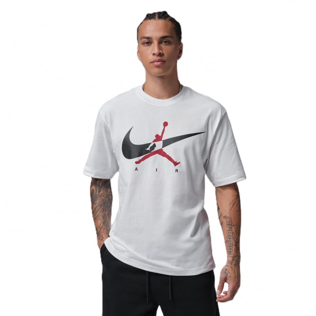 �W���[�_�� �����Y ���f�B�X �o�X�P�b�g�{�[�� ����T�V���c �u���b�N���� �W�����v�}�� T�V���c BRK JM GFX S/S �N���[ IF3043-100 : �z���C�g×�u���b�N JORDAN