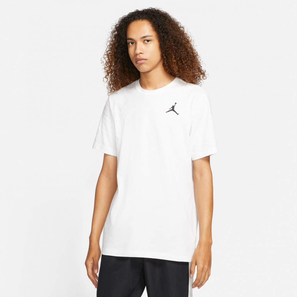 ジョーダン ジャンプマン EMB ショートスリーブ Tシャツ(ホワイト-XS　ユニセックス)