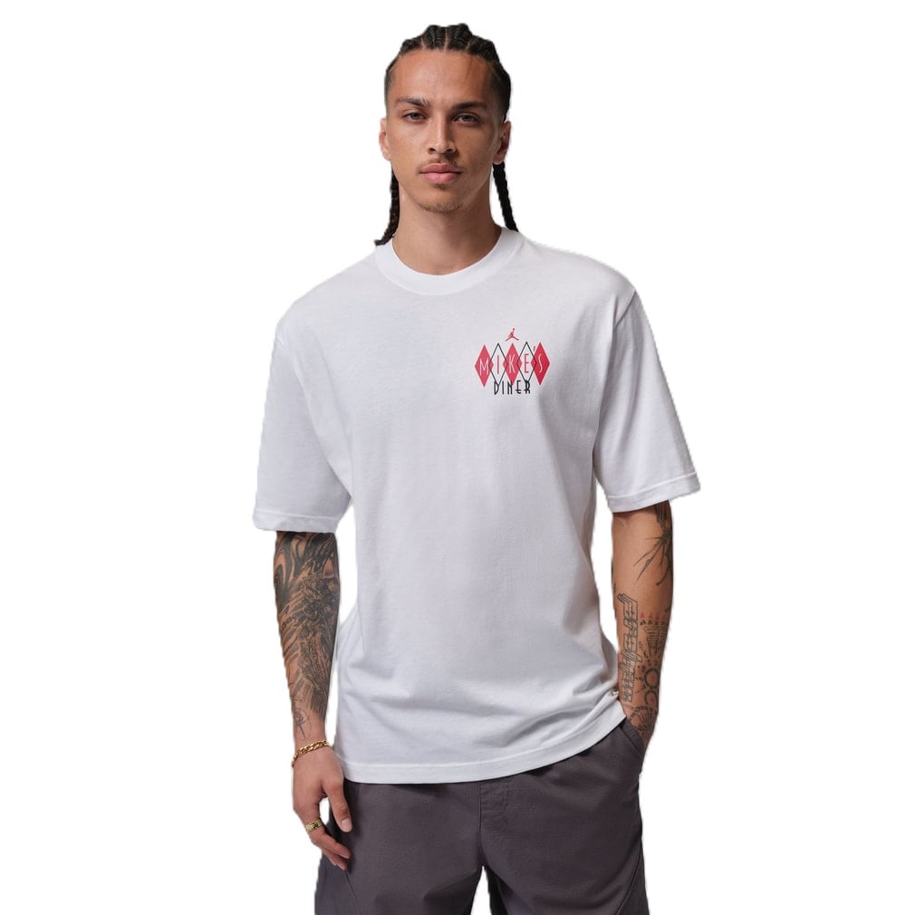 �W���[�_�� �����Y ���f�B�X �o�X�P�b�g�{�[�� ����T�V���c NC �_�C�i�[ GFX S/S �N���[ T�V���c IF3161-100 : �z���C�g×�u���b�N JORDAN