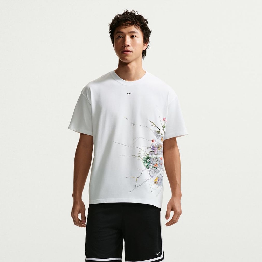 はな ナイキ メンズ レディス バスケットボールウェア 半袖Tシャツ