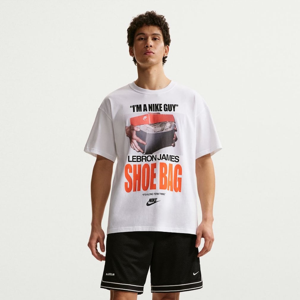 ナイキ メンズ レディス バスケットボール 半袖Tシャツレブロン Shoe