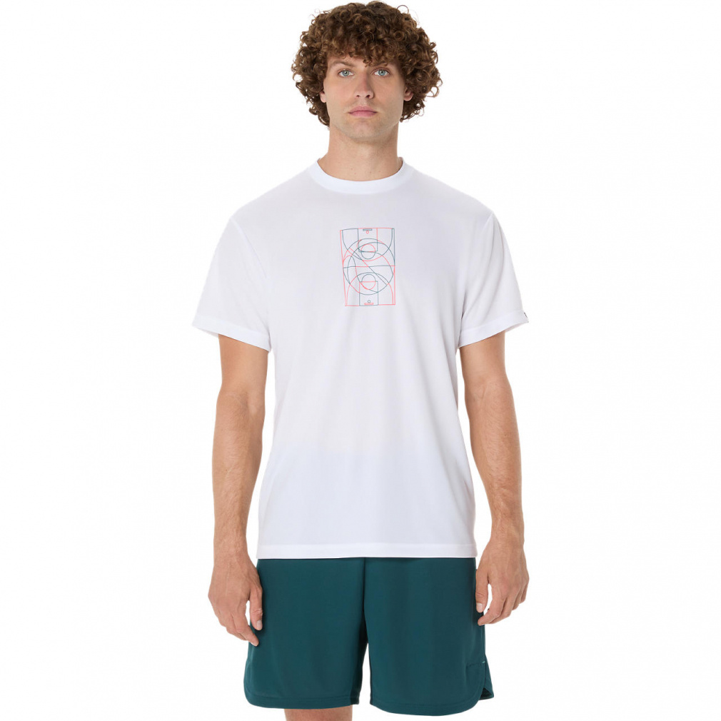 asics Tシャツ アシックス メンズ レディス バスケットボール 半袖Tシャツ PRACTICE