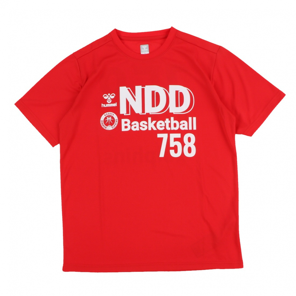 ヒュンメル メンズ レディス バスケットボール 半袖Tシャツ 23-24選手