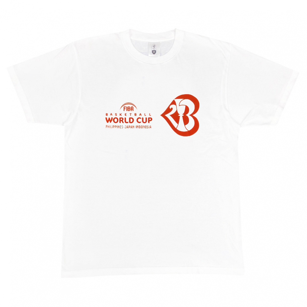 メンズ レディス バスケットボール 半袖Tシャツ FIBAバスケットボール