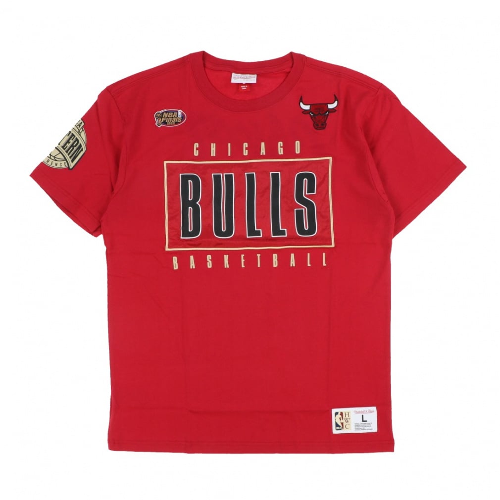 ☆新品☆M CHICAGO BULLS 半袖 NBA バスケ　ユニフォーム　海外 ミッチェル&ネス バスケットボール 半袖Tシャツ NBA TEAM OG 2.0