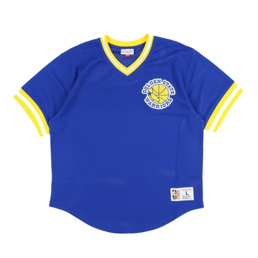NBA FASHION MESH V-NECK VINTAGE LOGO ゴールデンステート