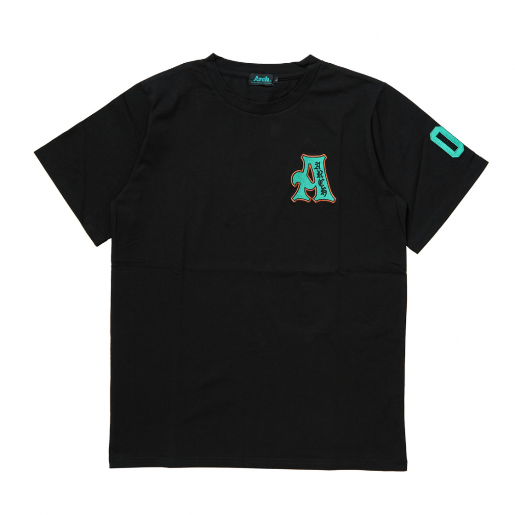 アーチ メンズ レディス バスケットボール 半袖Tシャツ vintage A