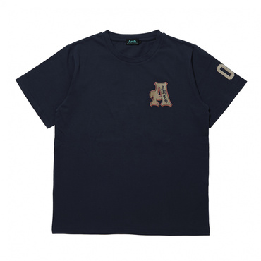 vintage A embroidered tee