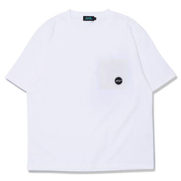 Arch lettered logo pocket tee