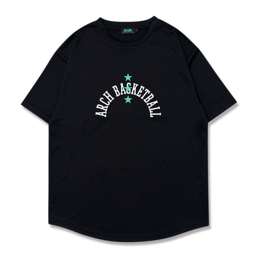 アーチ メンズ レディス バスケットボール 半袖Tシャツ Arch three