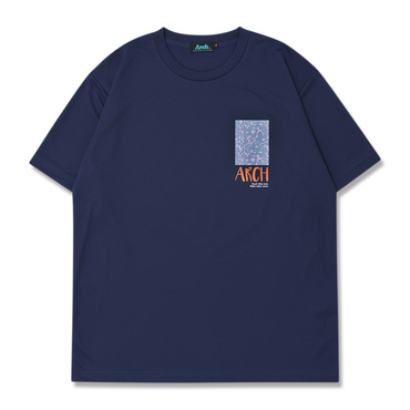 Arch rise vibes flower tee 「DRY」