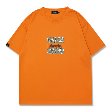 Arch DPM camo box logo tee「DRY」