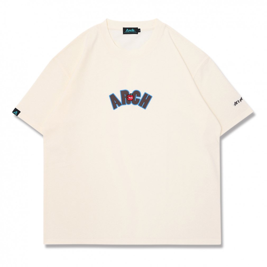 アーチ メンズ レディス バスケットボール 半袖Tシャツ apple hoop tee T125 Arch