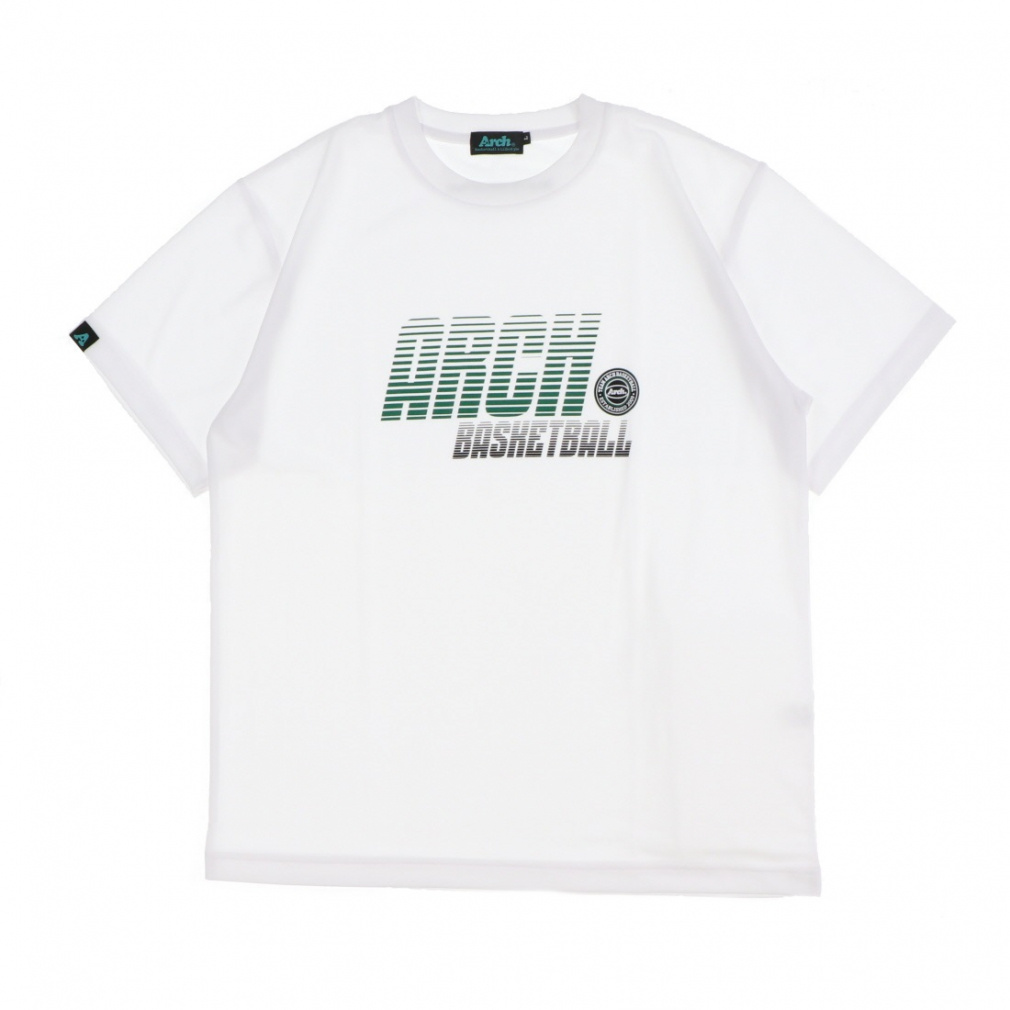 horizontal logo tee DRY(ホワイト-S)