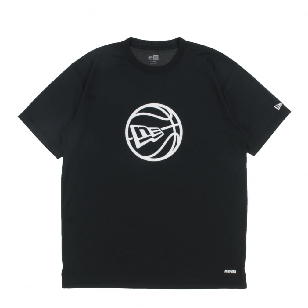 �j���[�G�� �����Y ���f�B�X �o�X�P�b�g�{�[�� ����T�V���c PAB SS TECH TEE BALL LOGO WHI NEW ERA