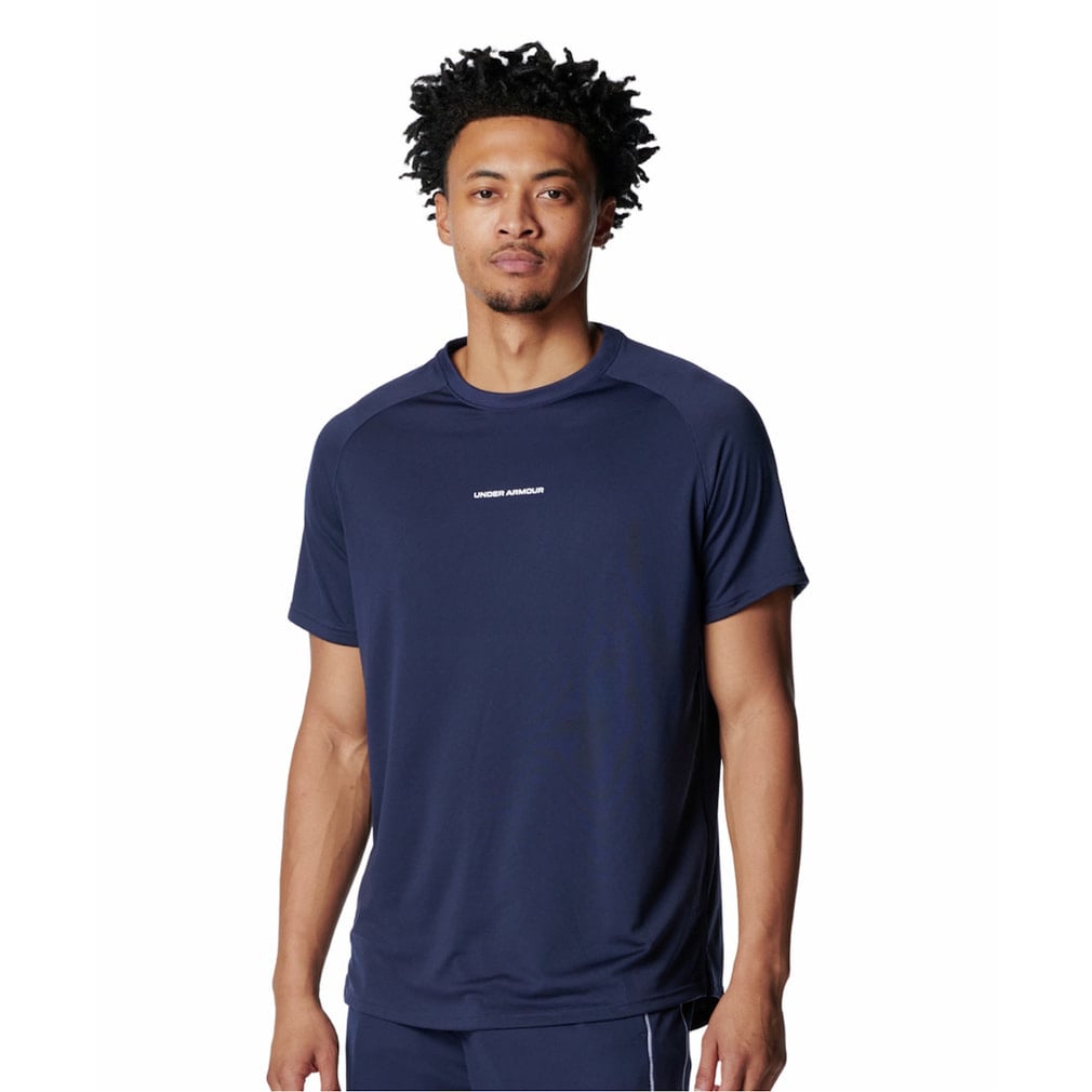 UAネクストジェン ショートスリーブ Tシャツ(ネイビー-S)