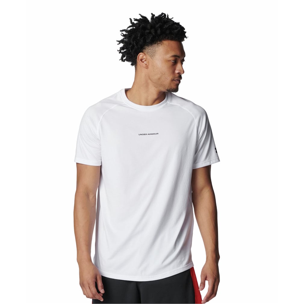 UAネクストジェン ショートスリーブ Tシャツ(ホワイト-S)