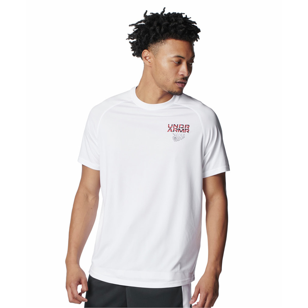 UAドリーマーズ グラフィック ショートスリーブ Tシャツ(ホワイト-S)