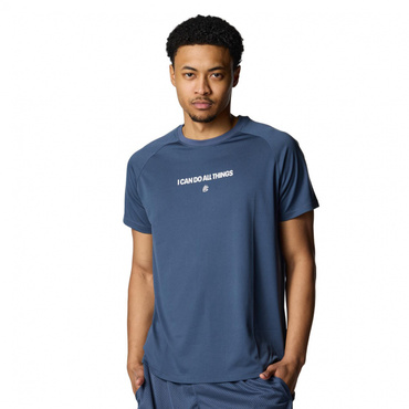 カリー テック ロゴ ショートスリーブ Tシャツ(ダークグレー-S　ユニセックス)