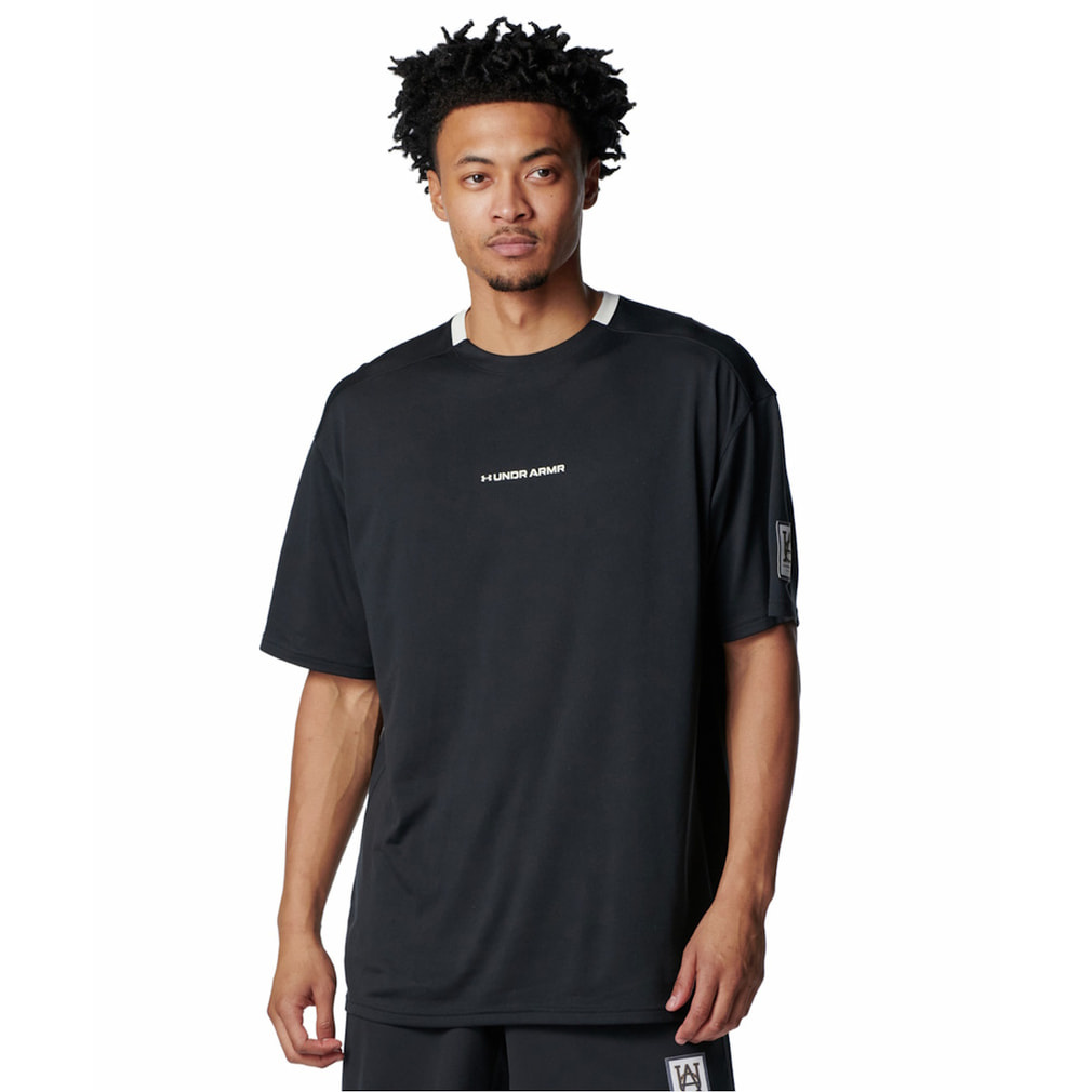 UAテック ストリートクエスト ショートスリーブ Tシャツ(ブラック-S)