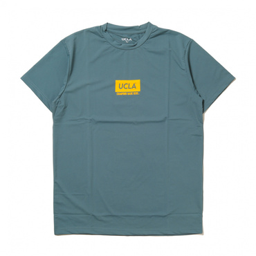UCLAスクエアロゴ Tシャツ UCLA バスケ(グレー-S　ユニセックス)