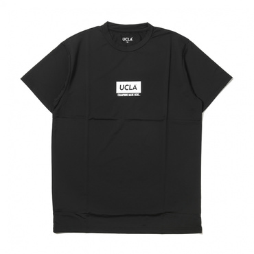 UCLAスクエアロゴ Tシャツ UCLA バスケ(ブラック-S　ユニセックス)