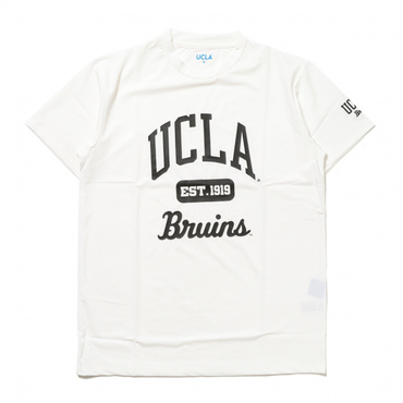 UCLA アメカジロゴ Tシャツ UCLA バスケ(ホワイト-S　ユニセックス)