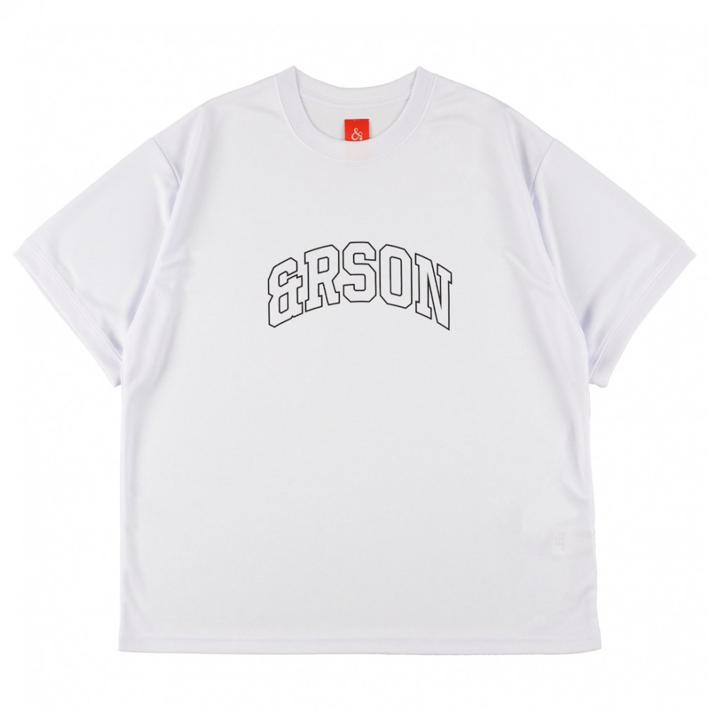 アンダーソン メンズ レディス バスケットボール 半袖Tシャツ STANDARD PRINT T-SHIRTS 2309ACT025 &RSON