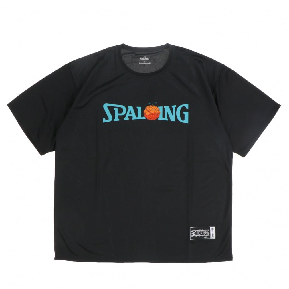 Tシャツ ワンピース メラメラ ロゴ(ブラック-M)