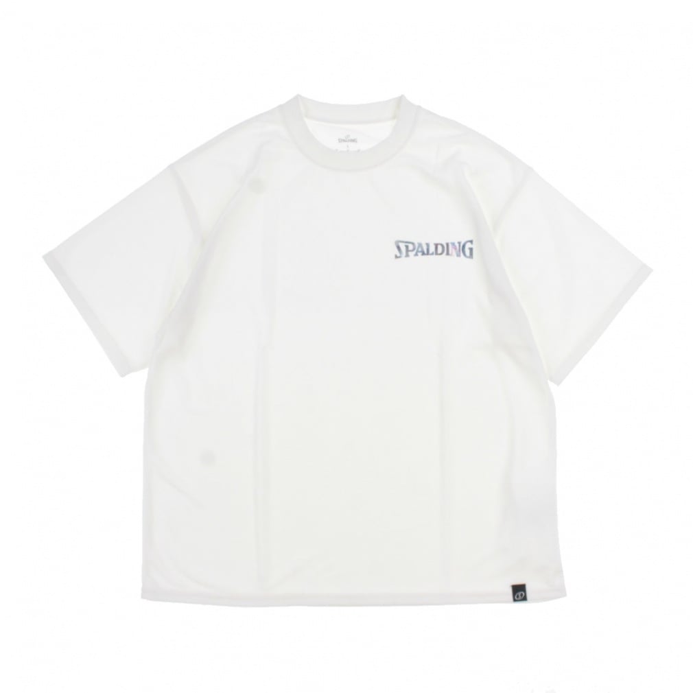 Tシャツ ホログラム ワードマーク(ホワイト-M)