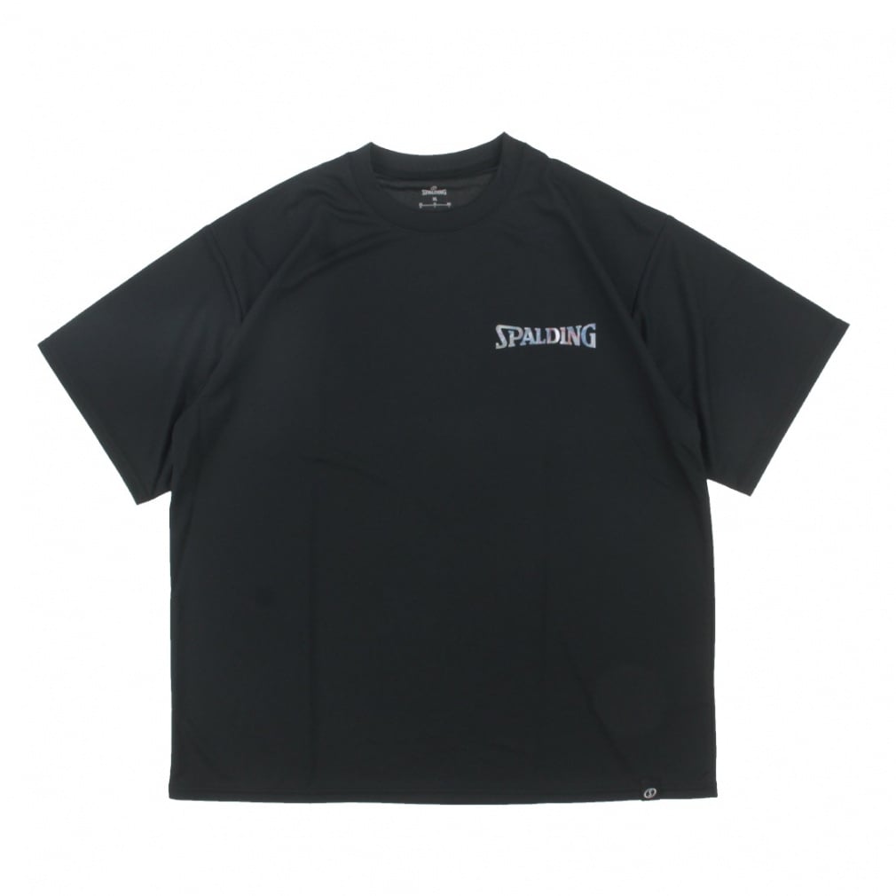 Tシャツ ホログラム ワードマーク(ブラック-M)