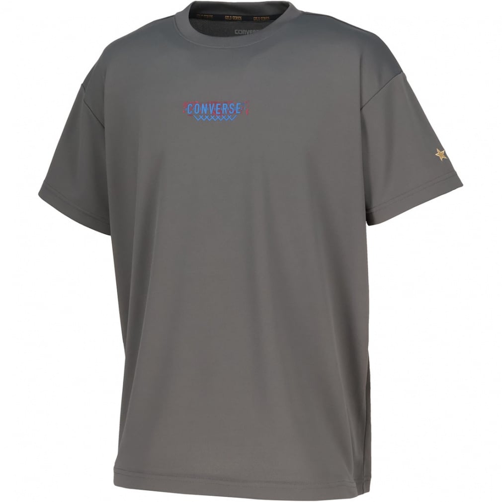 GSプリントTシャツ(グレー-M)