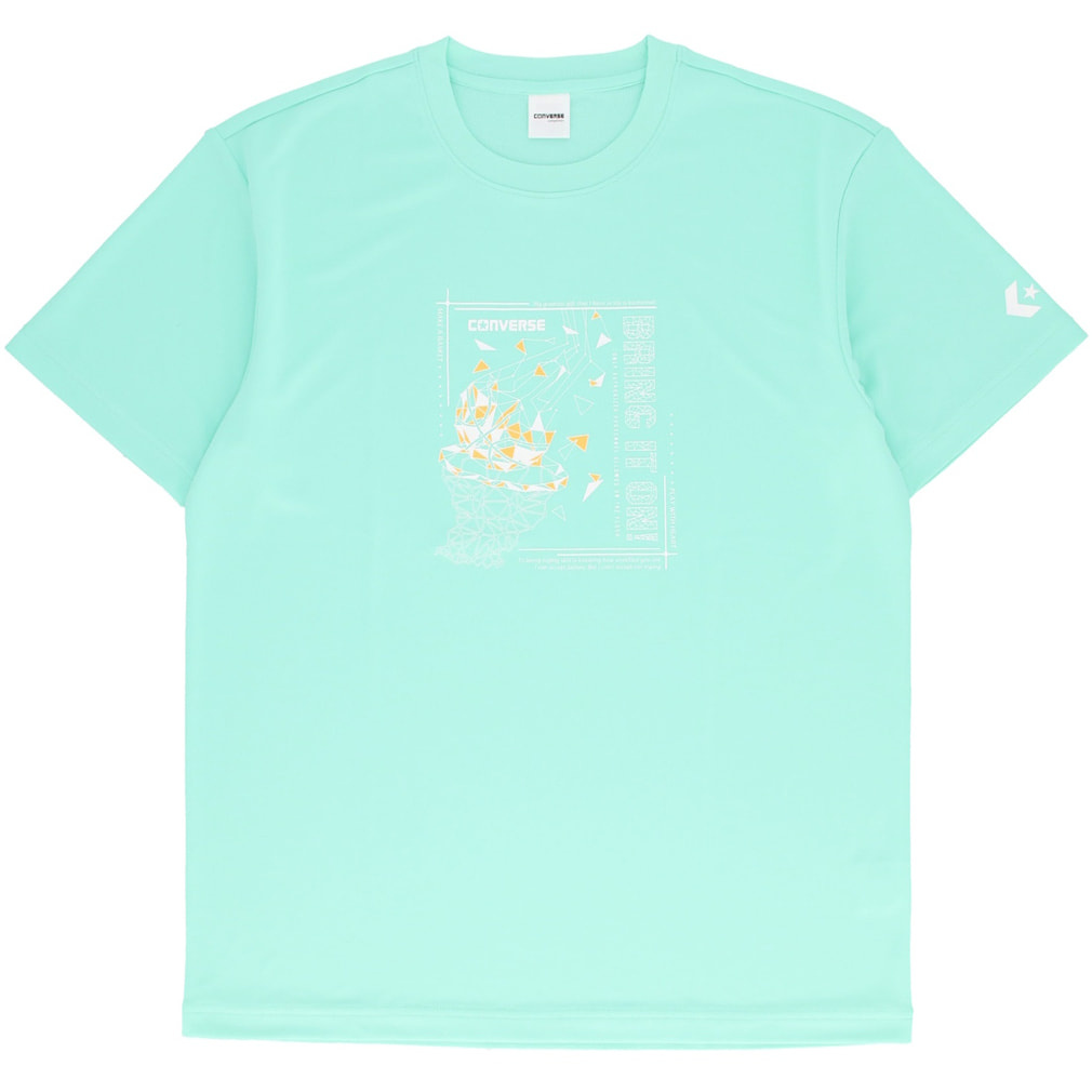 コンバース メンズ レディス バスケットボール 半袖Tシャツ プリントT